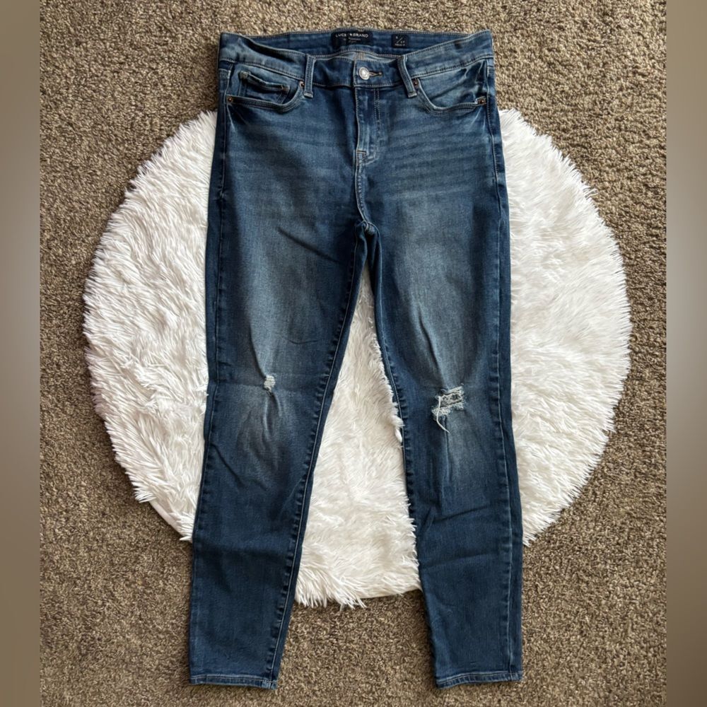 Lucky Brand‎ Ava Jeans Mid Rise Skinny Womens Size 8 29